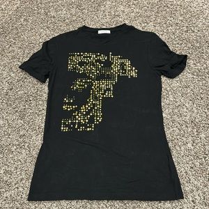 Versace Gold Studded Shirt